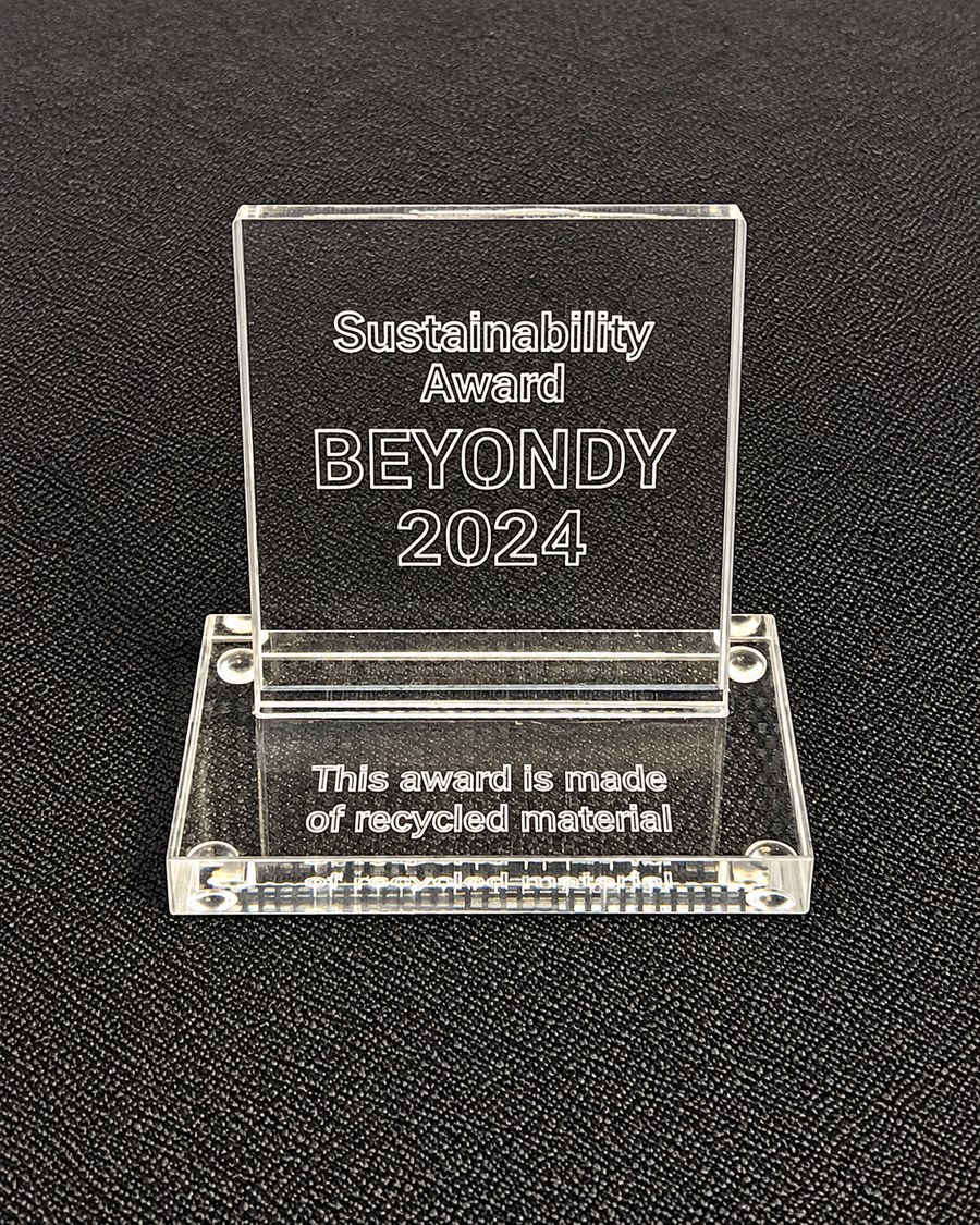 BEYONDY 2024 Sustainability Award, a global award presented in Germany